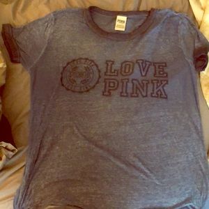 Love Pink Blue Tee